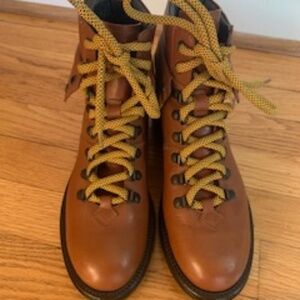 BOEMOS Made in Italy Ankle Boots Brown Leather  US size 7